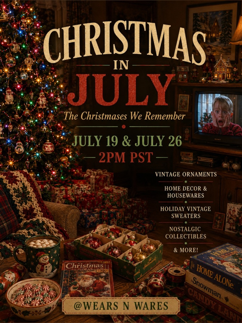 Christmas in July | Vintage Hallmark & Holiday Treasures 🎄✨